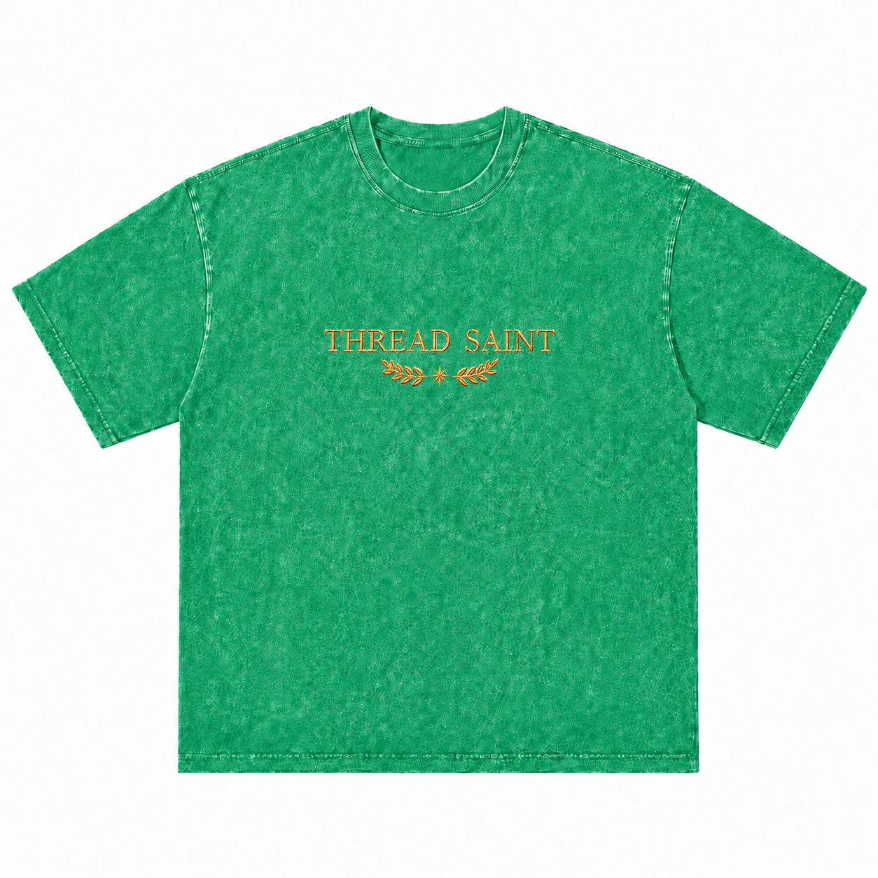 Oversized Drop Shoulder American Retro Short Sleeve Tee