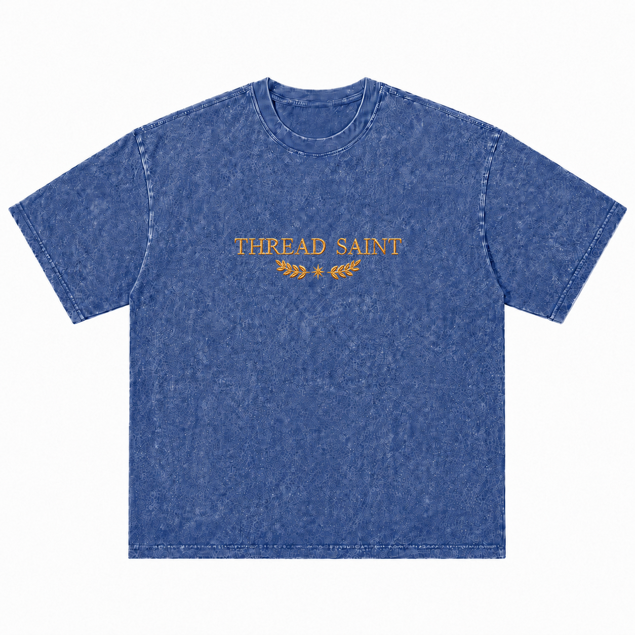 Oversized Drop Shoulder American Retro Short Sleeve Tee