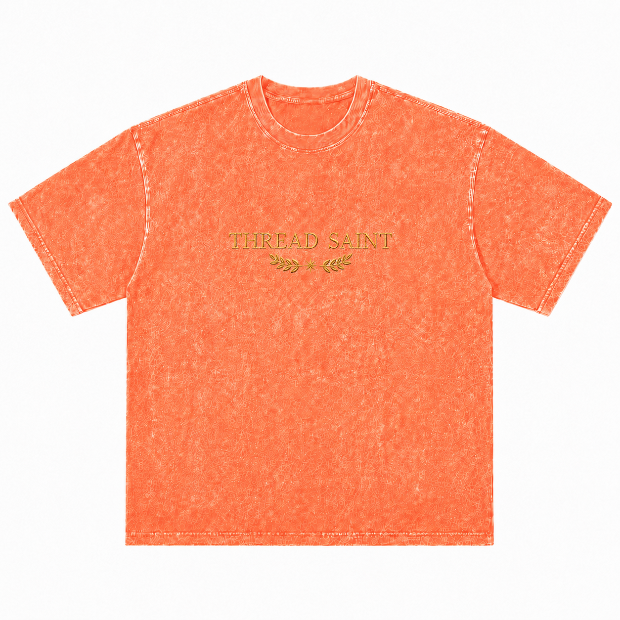 Oversized Drop Shoulder American Retro Short Sleeve Tee