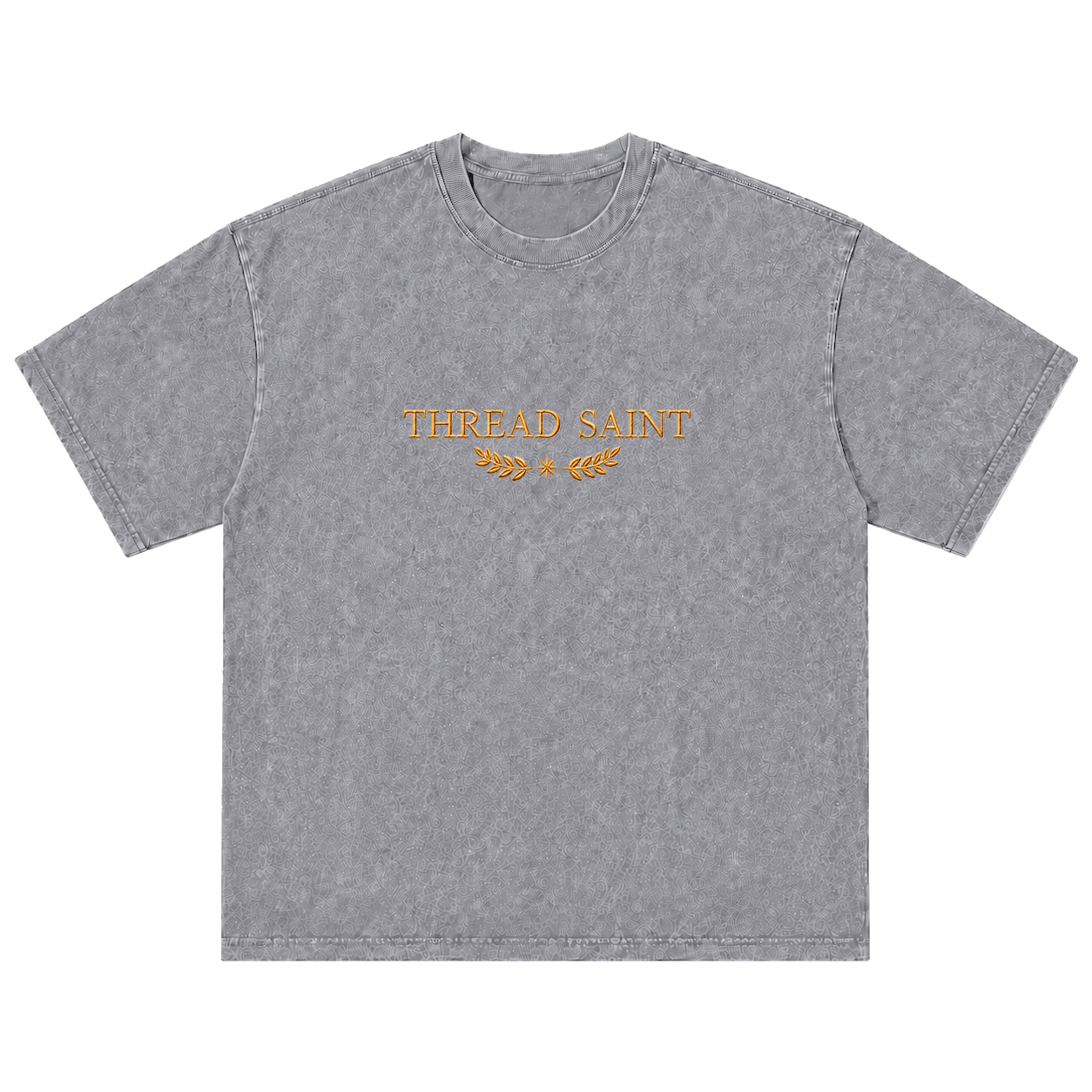 Oversized Drop Shoulder American Retro Short Sleeve Tee