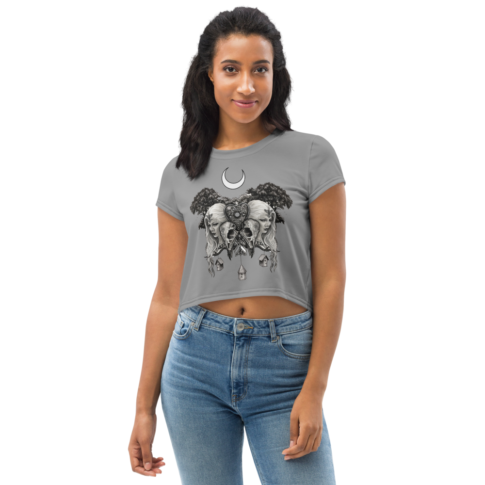 Whimsical Witch Crop Tee