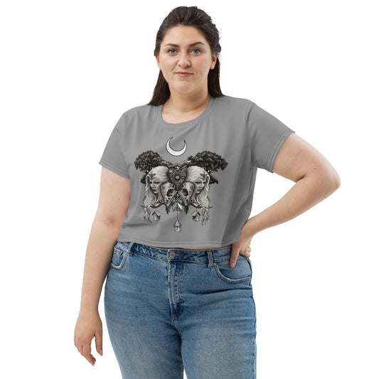 Whimsical Witch Crop Tee