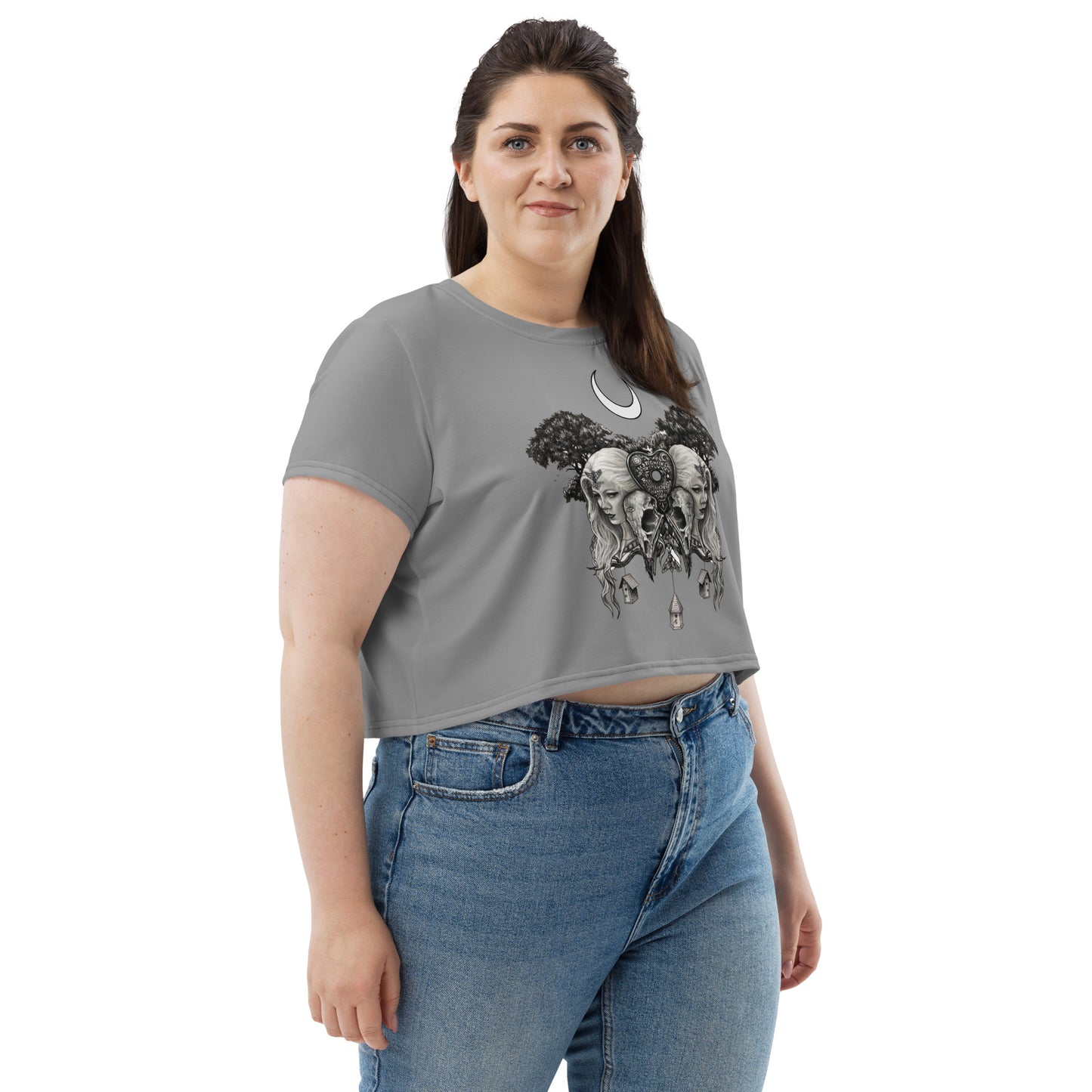 Whimsical Witch Crop Tee