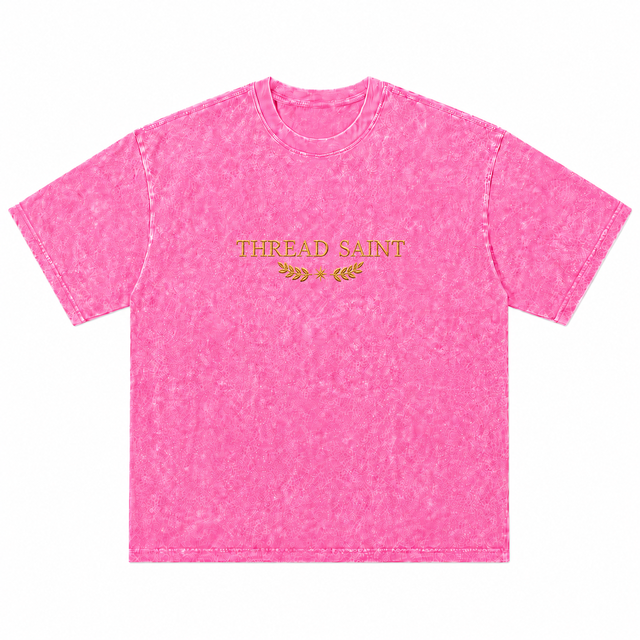 Oversized Drop Shoulder American Retro Short Sleeve Tee